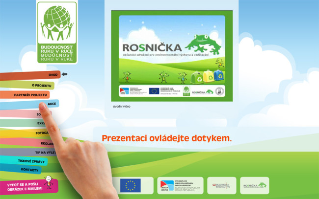 Interaktivní prezentace - Infobox Rosnička 3